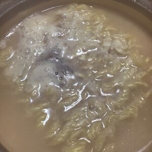 豆乳ラーメン■袋麺インスタント使用■